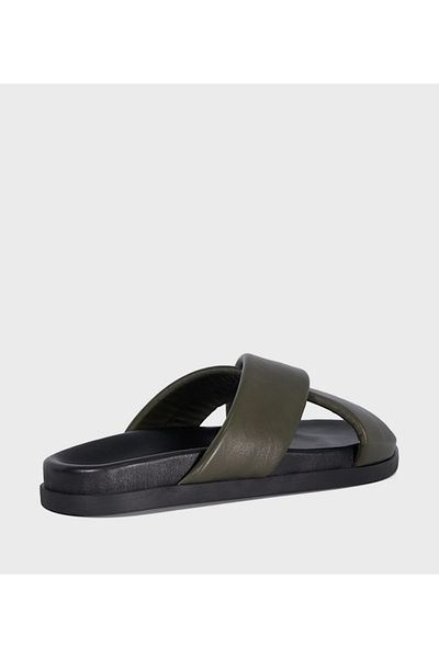 Dune London MEN'S-PADDED CROSS STRAP SA