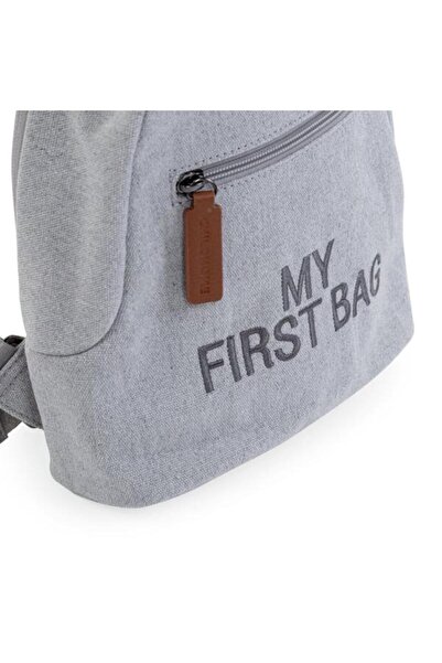 CHILDHOME Rucsac pentru copii My First Bag Canvas (Gri)