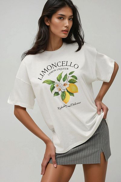 Hiccup Oversize Printed Cotton T-Shirt