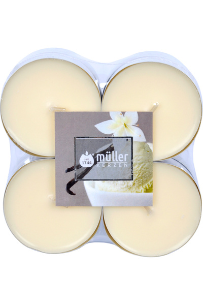 Mueller kerzen 8 MAXIPASTILE AROMATE VANILIE