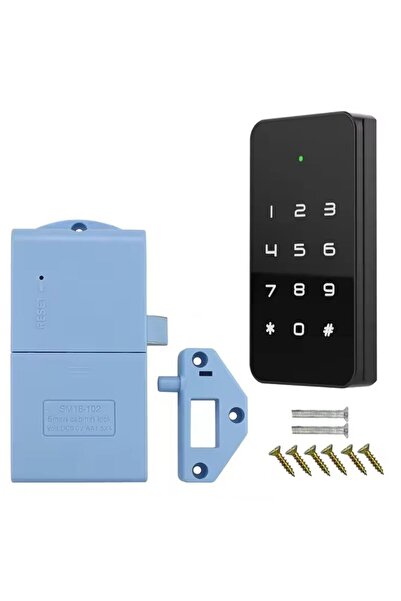 Powermaster PM-26728 RFID Ve Tuş Panelli Dijital Elektronik Kapı Dolap Kilidi...