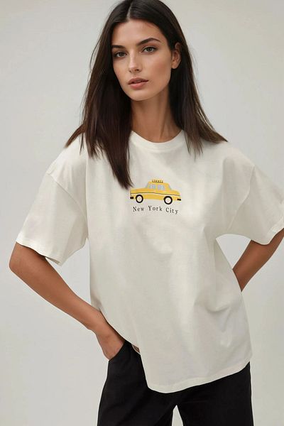 Hiccup Oversize Printed Cotton T-Shirt