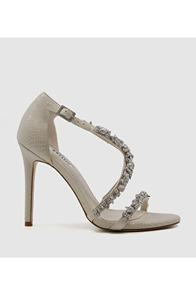 Dune London حذاء ميسمرايز كريمي جلدي نسائي مقاس 41