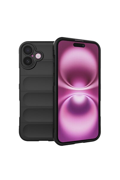 Padrino Protective Case for iPhone 16 Plus, N69, Thermoplastic, Deep Dark