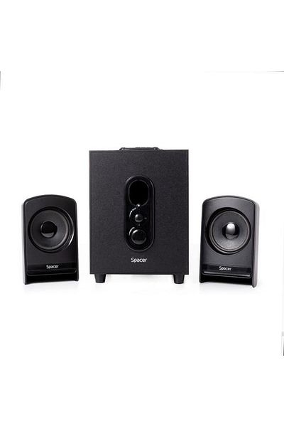 Spacer Set boxe 2.1 SPSK-21BT-LONDON, RMS 20W, control volum, bass, subwoofer 10W (Black)