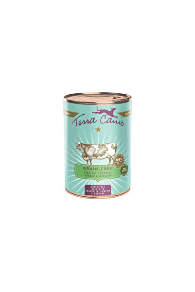 Terra Canis طعام رطب للكلاب من لحم البقر الخالي من الحبوب - 400 جرام