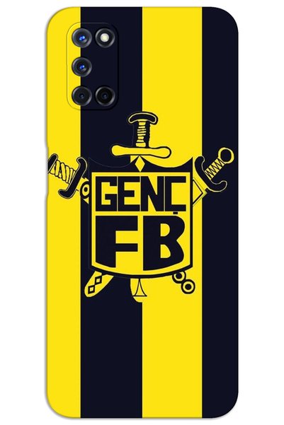 MRCİLETİSİM Oppo A92 Case Hd Pattern Printed Back Cover - Youngfb