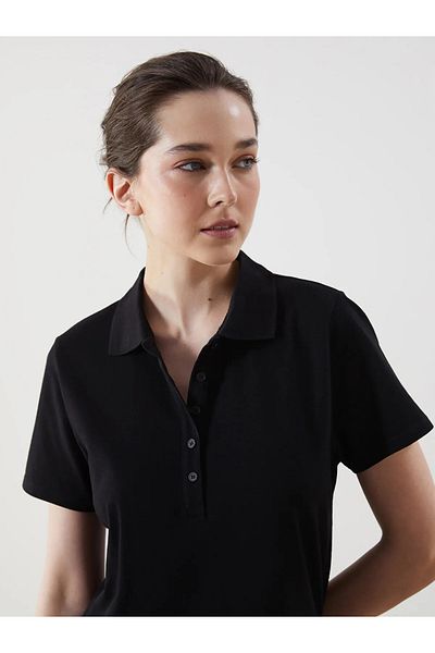 LC Waikiki Polo Neck Pique Women's Dress