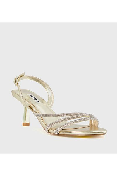 Dune London WOMEN'S-MOLLY-GOLD-SYNTHETIC-41
