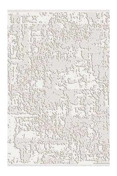 İpek Mekik Halı Grande 2020a Krem Yumuşak Dokulu Modern Salon, Mutfak, Oturma...