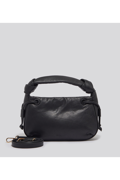 Dune London WOMEN'S-DIGNITY-BLACK-LEATHER-NS