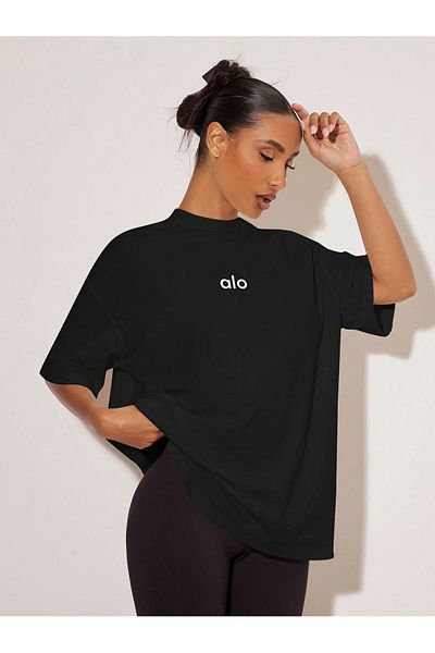 JANSO GROUP - Women's Printed Front Tshirt Oversize Large Size