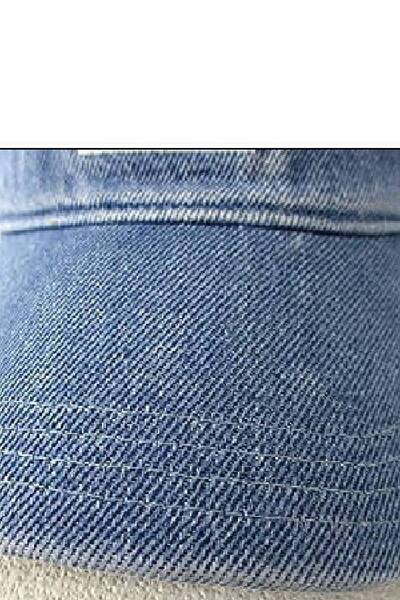 Tommy Hilfiger Kadın Ayarlanabilir Metal Tokalı Önde Tommy Logolu Denim Mavi Şapka XM0XM04179 0GY