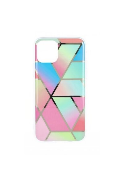 GERICOM Carcasă de protecție pentru Apple iPhone 11, moale, IMD TPU, cu marmu...