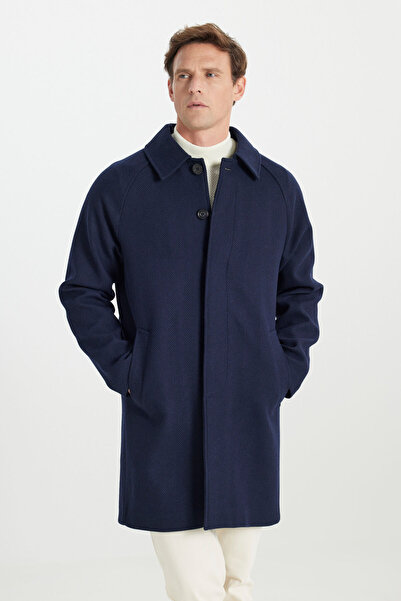 ALTINYILDIZ CLASSICS Erkek Lacivert Sıcak Tutan Standart Fit Normal Kesim Göm...