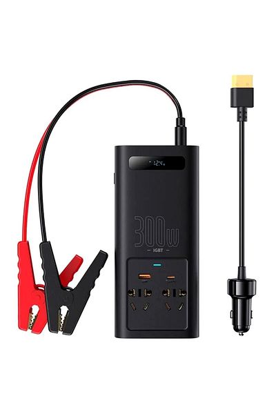 Baseus CAR POWER INVERTER 12V-220V - 300W