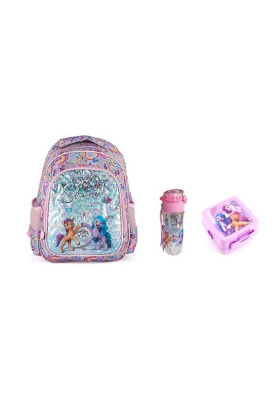 GENC DIJITAL BASKI School Backpack My Little Pony Smile Spankle Shine, Water ...