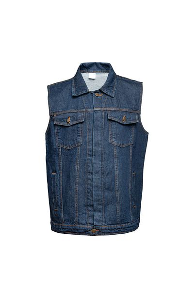 Baran Işık Jeans Vest Without Reflector