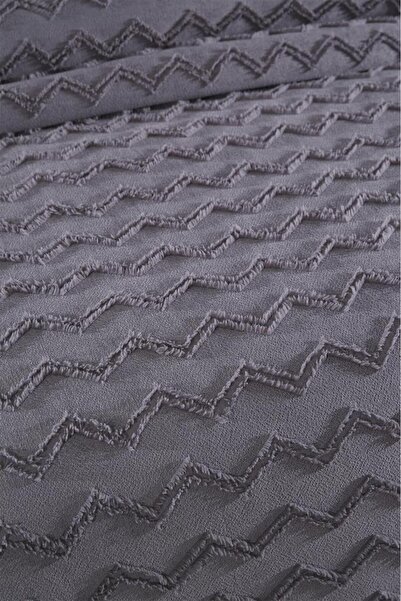 Çeyiz Diyarı Dowry Land Lumpa 3 Piece Double Pique Set Anthracite