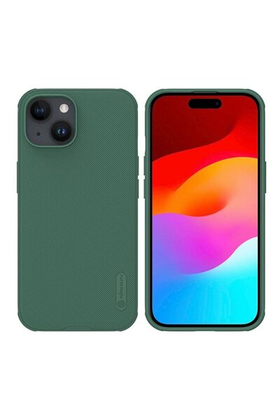 OEM Husa pentru iPhone 15, Super Frosted Shield Pro, R142, Deep Green