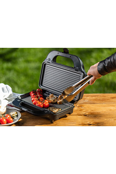 ETA Aparat de gătit sandwich 6 în 1, Sorento Plus 5151, 900 W, oțel inoxidabil, 6 tipuri de plăci detașabile