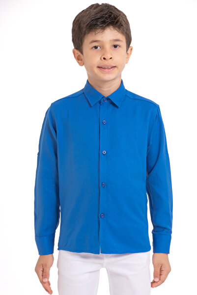 redbug kids Dečija košulja od oksford tkanine