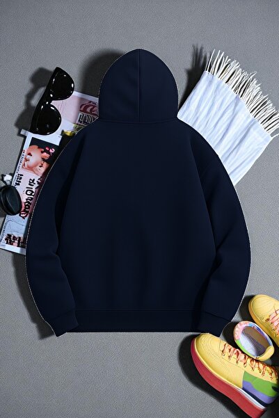 uyguntarz Φούτερ Unisex Future Printed Oversize