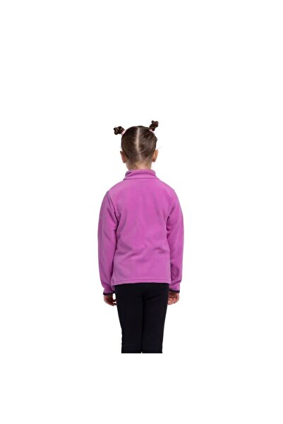 Trespass Sybıl-Female Microfleece At100 Deep Pink Girl's Deep Pink Fleece Fcflmfm20001-4900