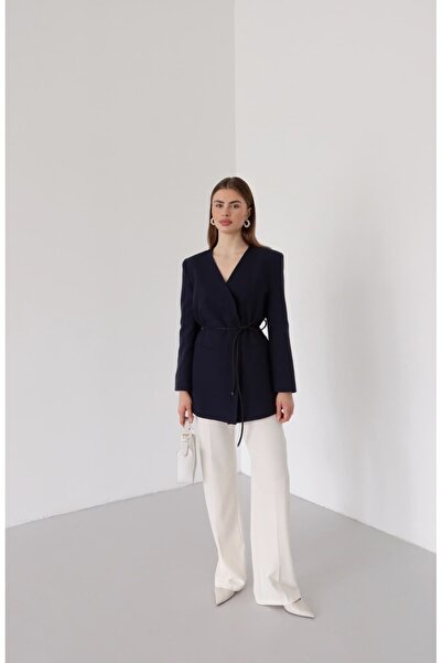 Moda İkra Висококачествено яке от плат Poliviscon с голям размер