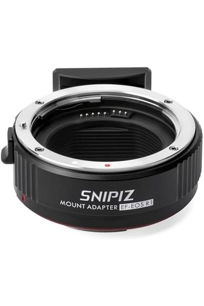 Generic محول عدسة SNIPIZ EF-EOS R1 محول حلقة تثبيت عدسة التركيز التلقائي متوافق مع Canon EF/