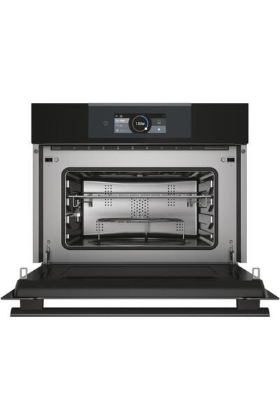 Haier Cuptor incorporabil HWO45NB6T0B1, Electric, 34 L, Grill, Interfata I-Touch (Negru)