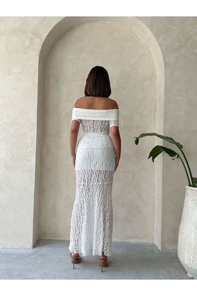 Octagon Lace Skirt