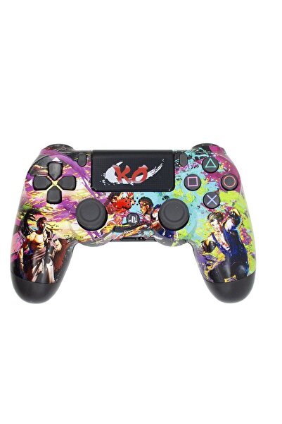 Genel Markalar DualShock 4 V2 Street Fighter Edition ZCT2 Kablosuz PS4 Oyun Kolu