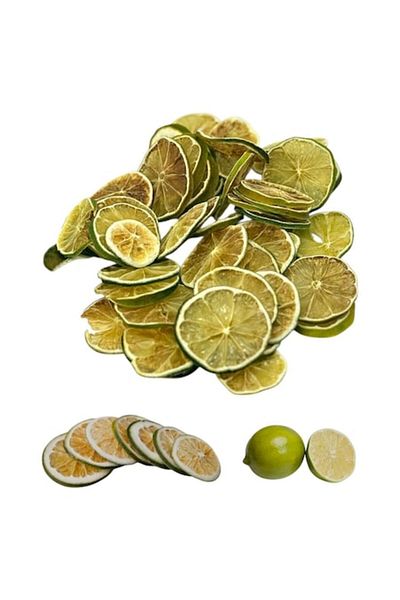 OEM Dried Lime Slices for Decorations 250 grams