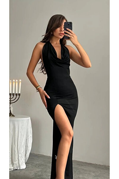 Miran Miranfashion degaje maxi elbise