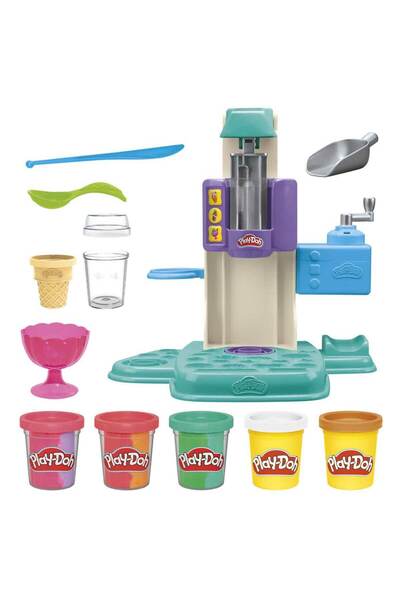 Play Doh Rainbow Swirl Ice Cream Oyun Seti