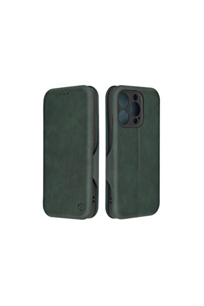 Techsuit Husa pentru iPhone 14 Pro Safe Wallet Plus, Green