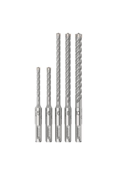 Bosch - Set de 5 burghie pentru beton SDS Plus 5X, 5/6/6/8/10 mm [2608833910]