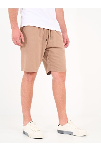 KVL by KENVELO Men's sports Bermuda shorts with logo