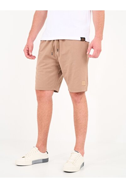 KVL by KENVELO Men's sports Bermuda shorts with logo