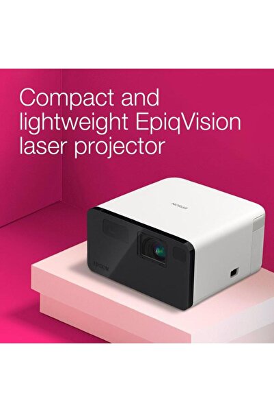 EPSON Videoprojector EF-21W, Laser, 3LCD, Full HD, 1000 lumens, Cinema Mode, HDMI, USB, Google TV (W