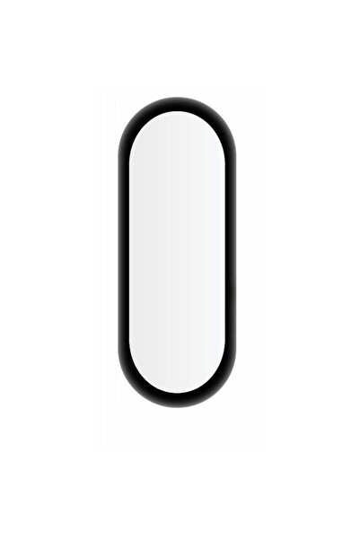 OEM Premium Protection for Xiaomi Mi Smart Band 5, Tempered Glass, Black Transparent
