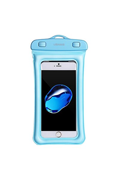 DONARIS Carcasă inteligentă impermeabilă pentru telefon, 6 inch, protecție antișoc, T78, Premium Lexgard, albastră