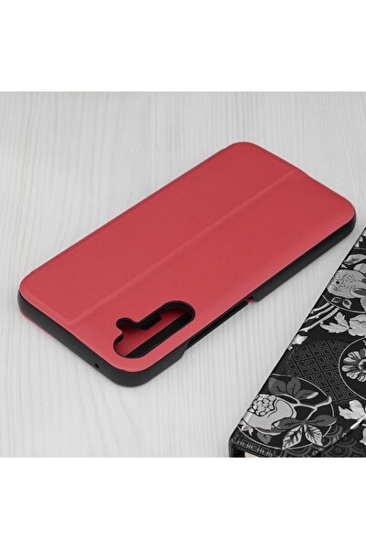 OEM Husa pentru Samsung Galaxy A34 5G, Piele ecologica, Red