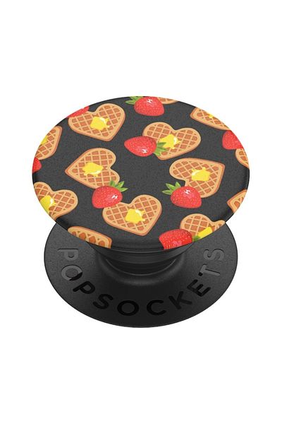 popsocket Phone Holder, S85, Hard Plastic, Friends and Waffles