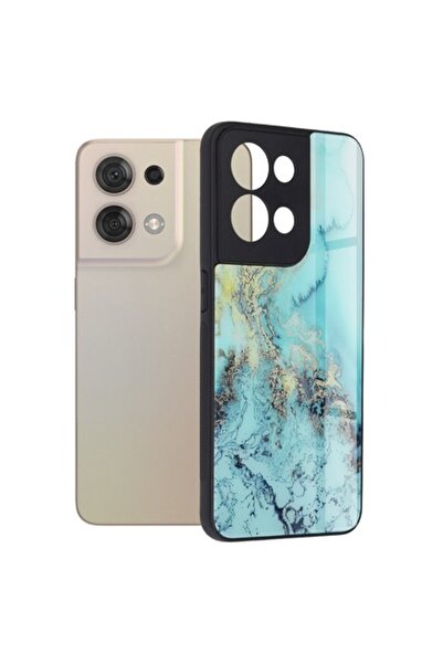 OEM Husa pentru Oppo Reno8, Policarbonat, Blue Ocean