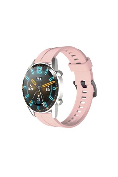 OEM Curea din silicon roz pentru Huawei Watch GT / GT2 / GT2 PRO, 46 mm
