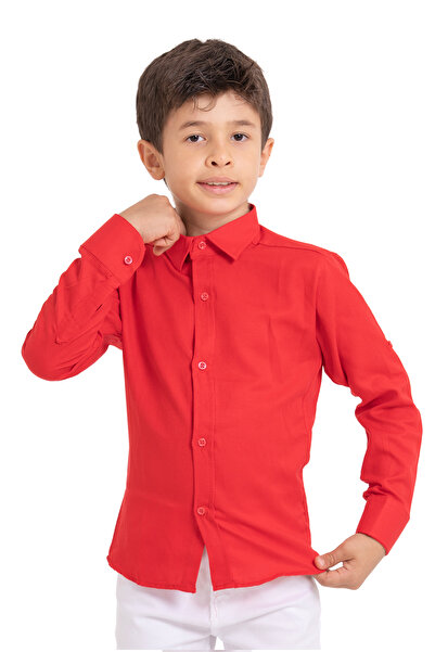 redbug kids Boy's Shirt Oxford Fabric