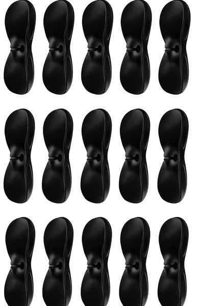 Kyrotech 15 Adet Silikon Kablo Düzenleyici Seti – Güçlü Yapışkanlı Tel Toplayıcı