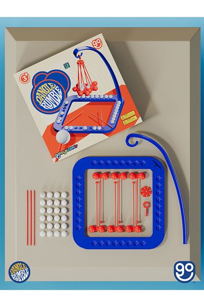 Go Toys Dangle Rumble Strategy Toy Educational Family Box Game